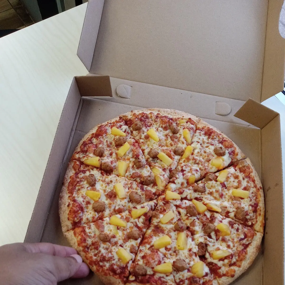 Pizza Hot Italian Sausage