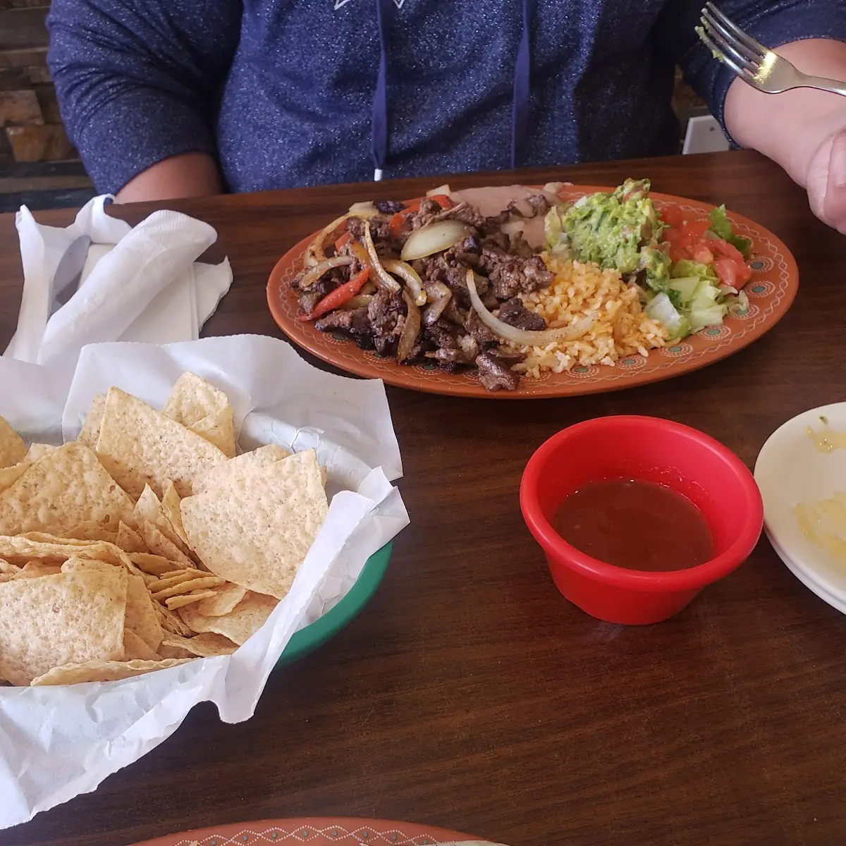 Fajita or Steak Gordita Plate