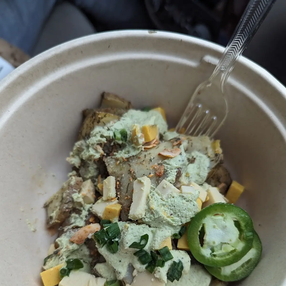 Sweet Potato Hash Bowl P V