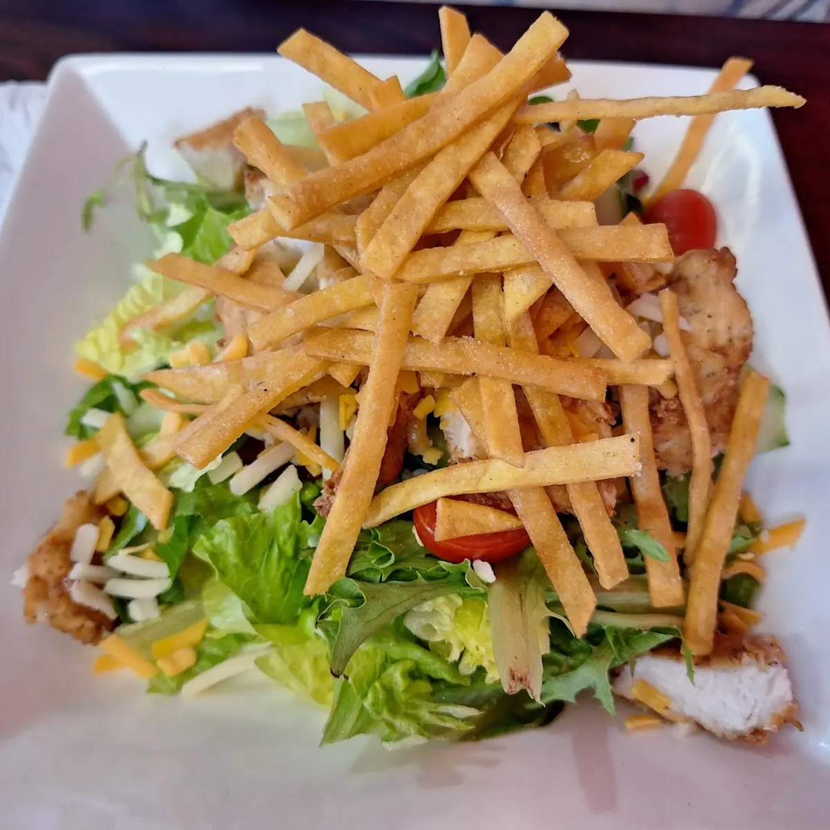 Crispy Chicken Salad