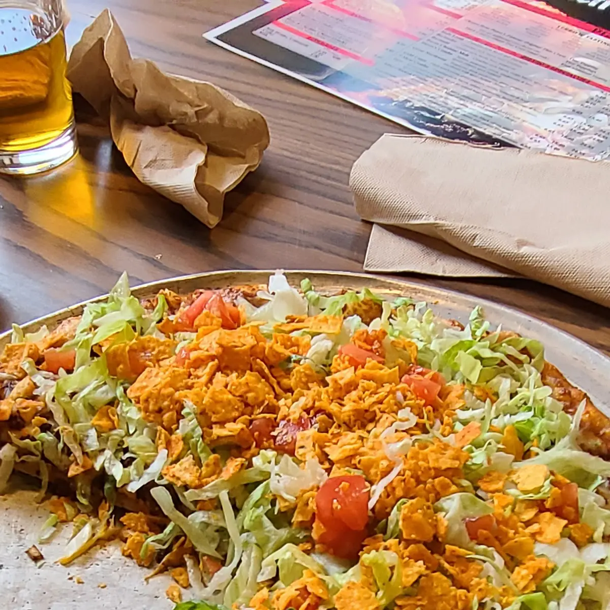 Chicken Taco Pizza
