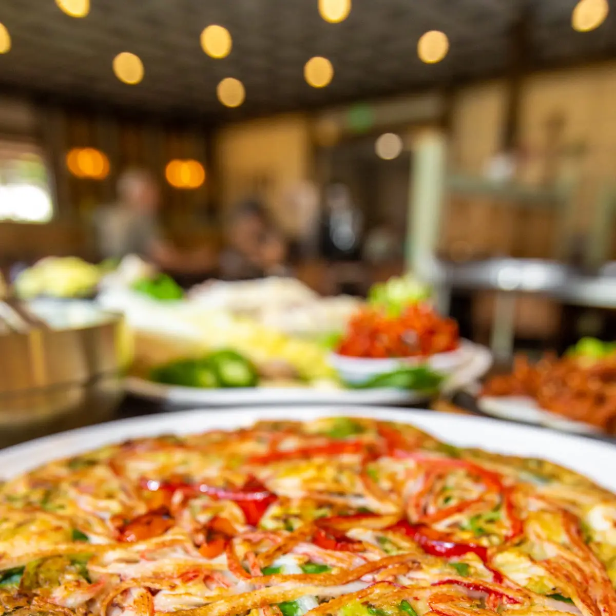 Korean Style Assorted Seafood Pancake