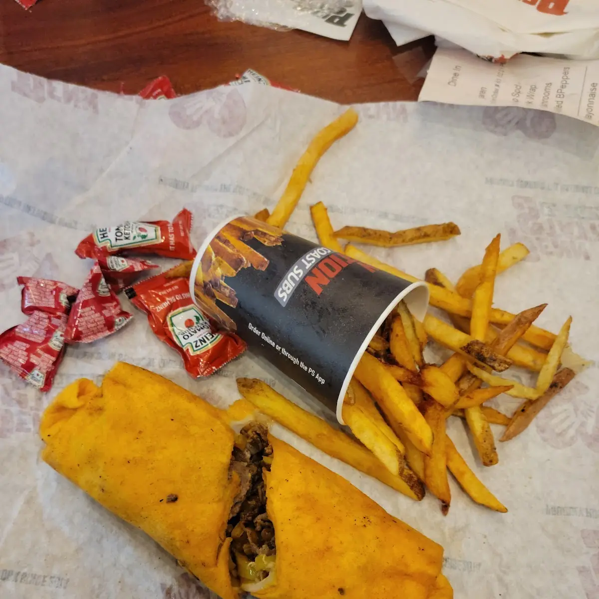 Philly Cheese Steak Wrap