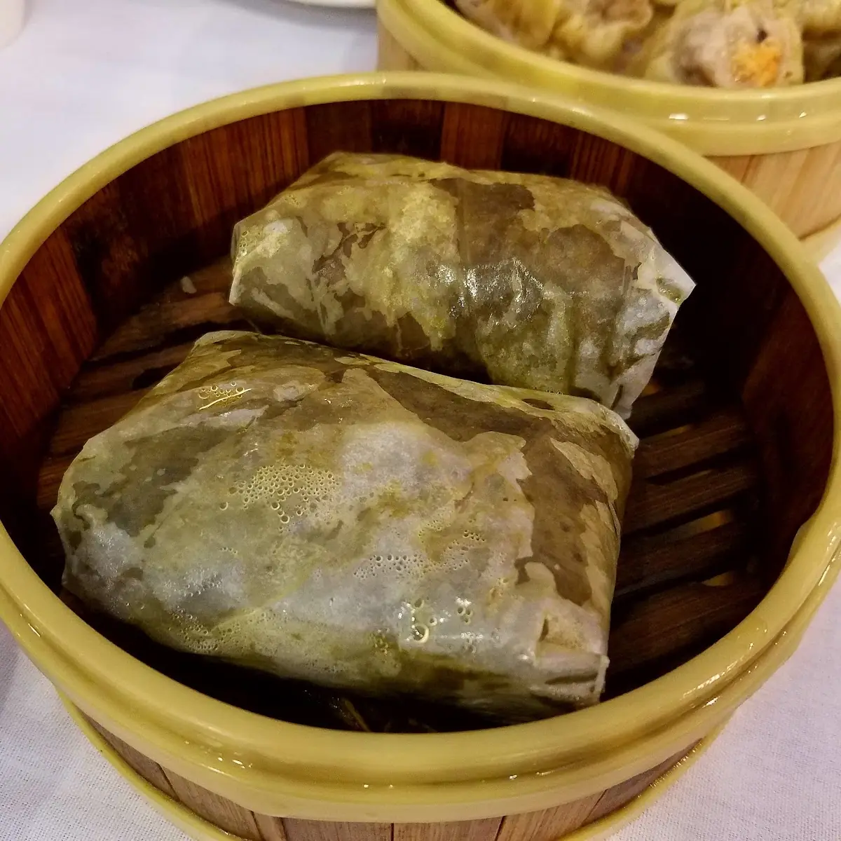 Tofu in Lotus Wraps