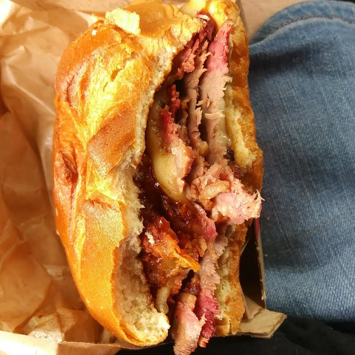 Beef Brisket Sandwich