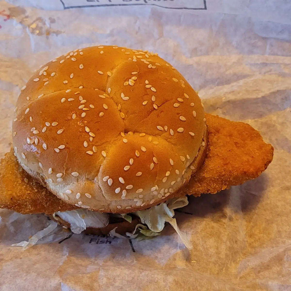 Crispy Fish Sandwich