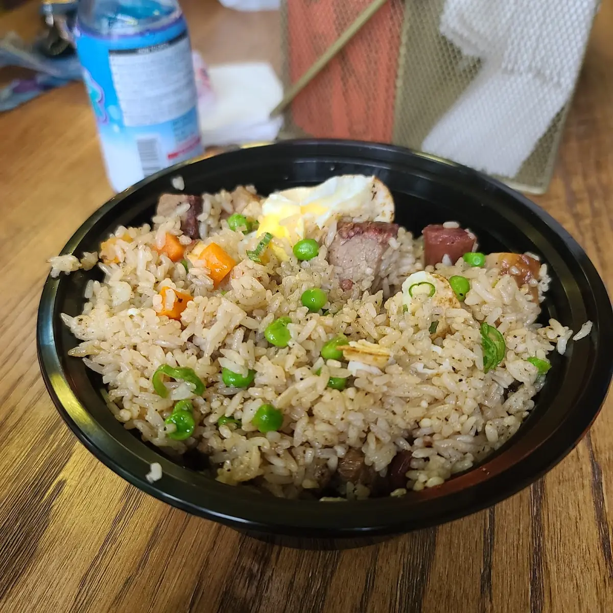 Tofu and Kimchi Fried Rice