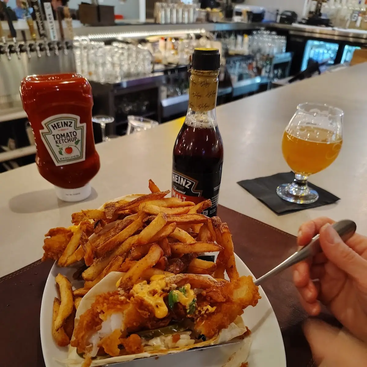 FISH AND CHIP PLATTER (16oz)