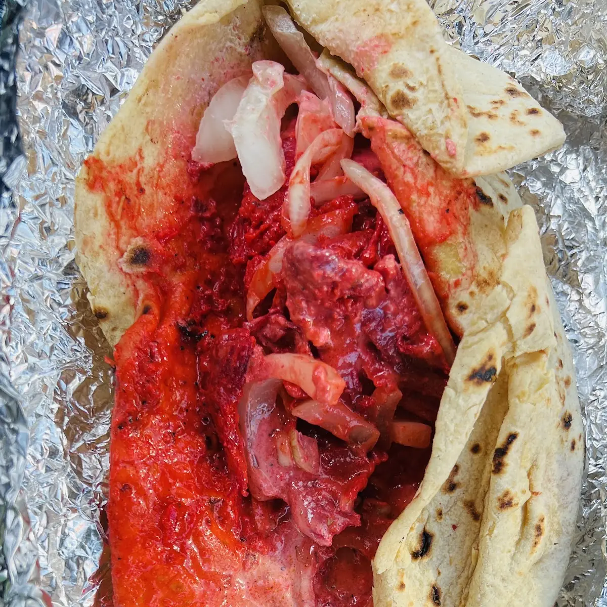 Chilli Chicken Roll