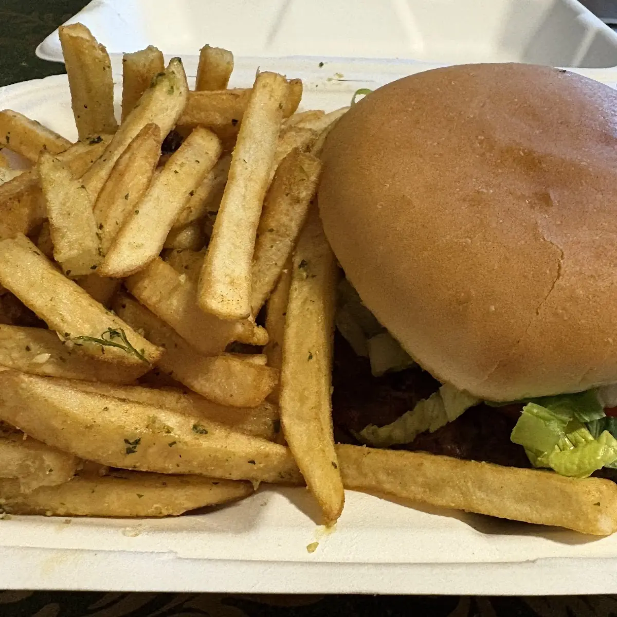 Burger with Fries, Smokies Burgers