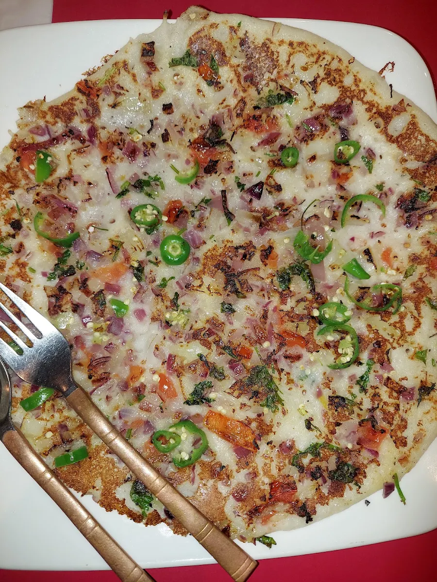 Onion Tomato Uttapam, Sri Periyava Dosa Bhavan