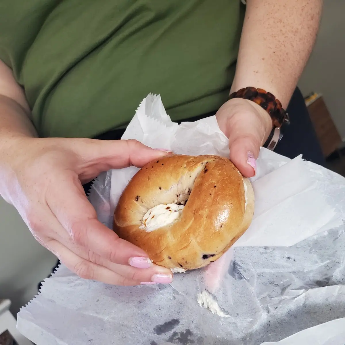 Feta Cheese Bagels