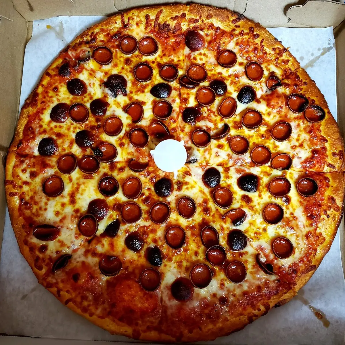 Cheese & Pepperoni Pizza