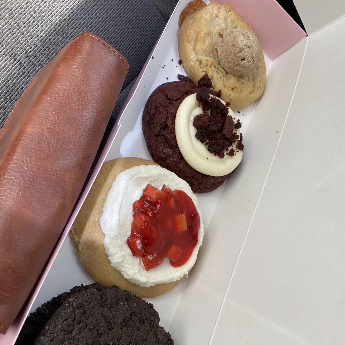 Oreo Cookie Red Velvet Strawberry Cinnamon