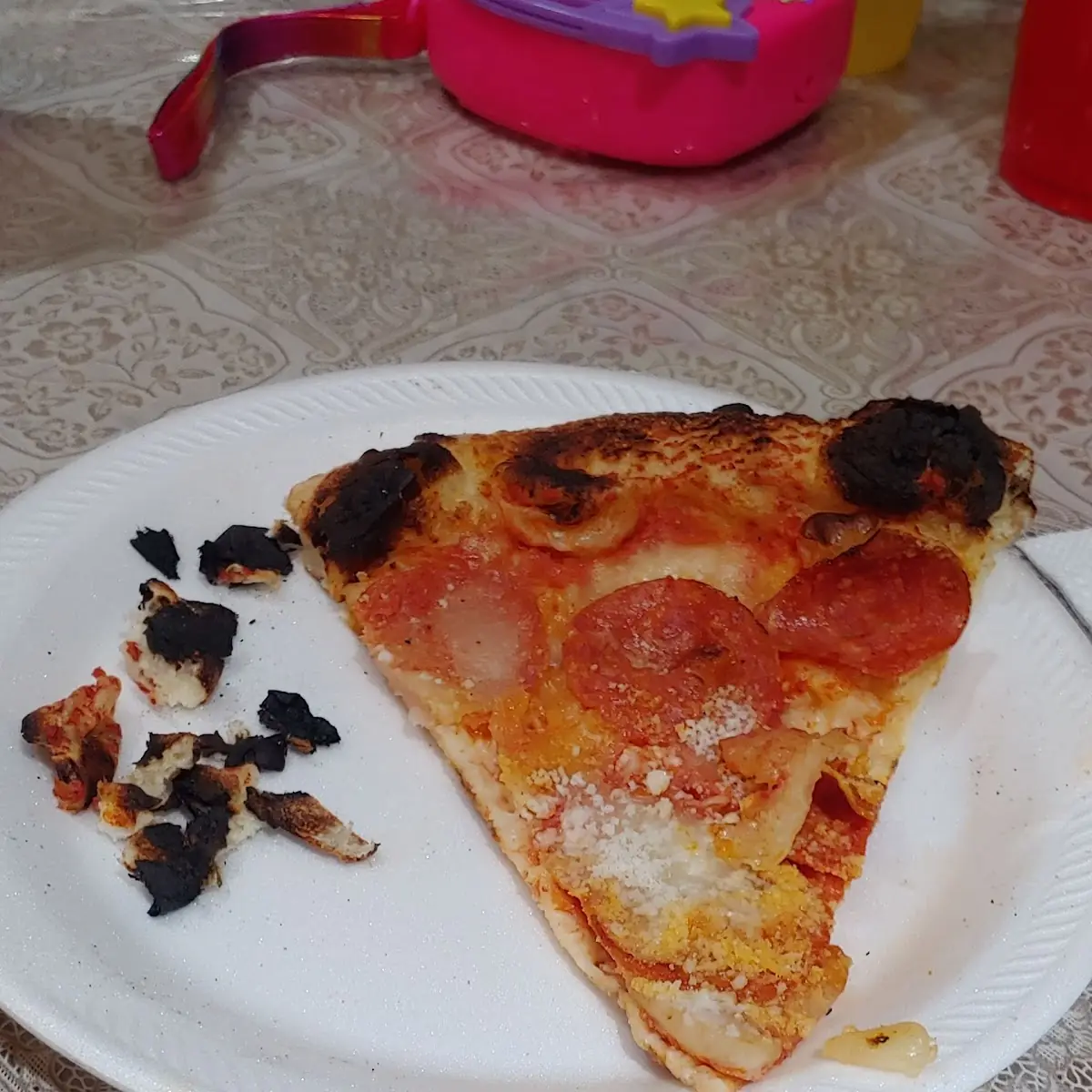 Crust Pizza Burn