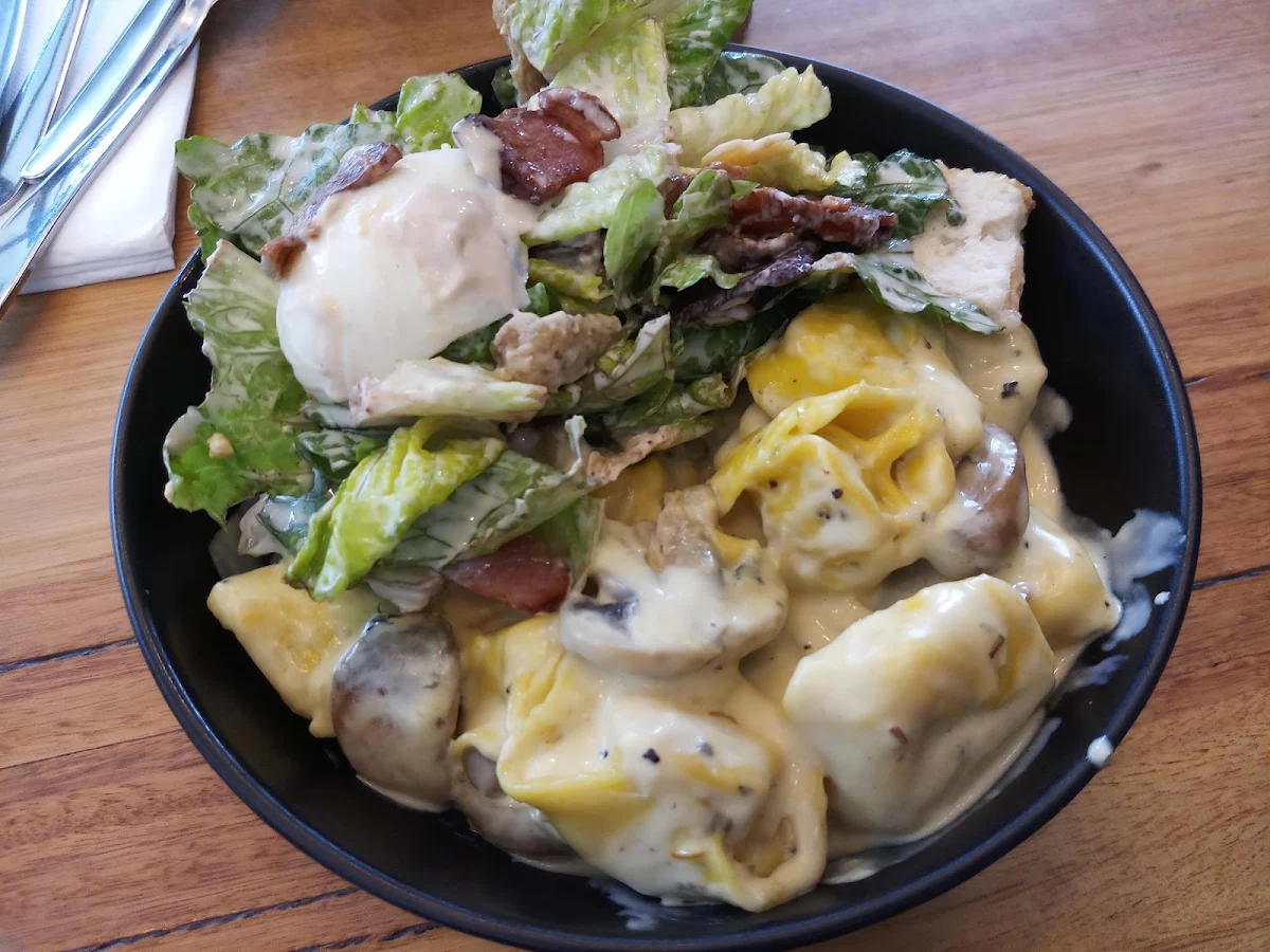 Tortellini and Caesar Salad, Dr Dax Kitchen