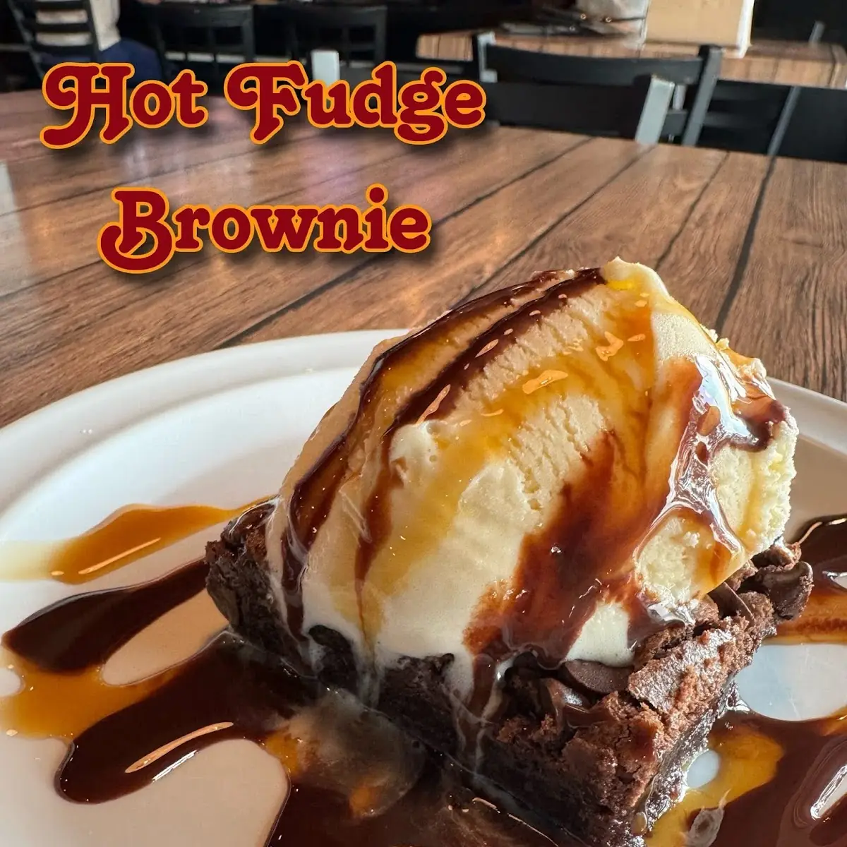 Hot Fudge Brownie