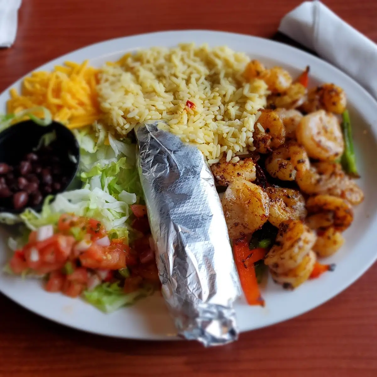 Shrimp Fajitas