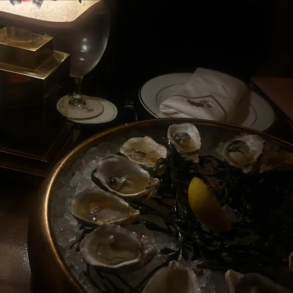 Oysters on the Half Shell