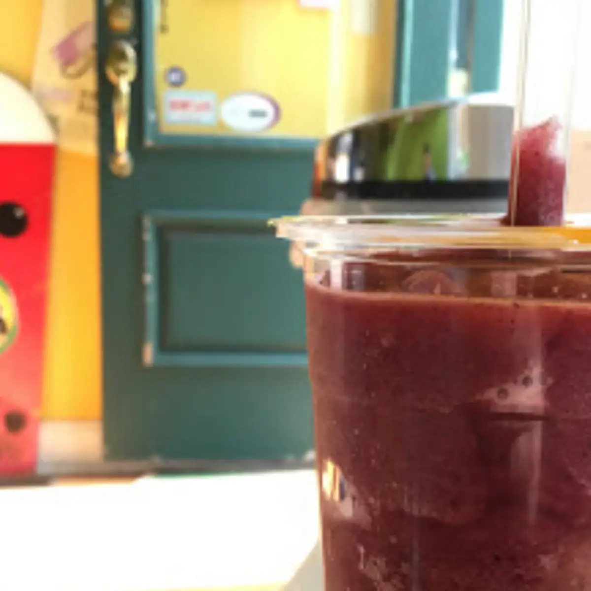 Red Bean Thai Tea