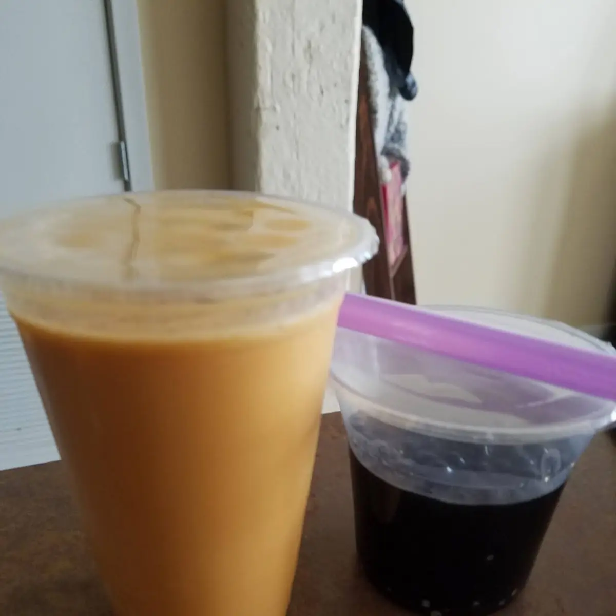 Thai Milk Tea w Bubbles Separate