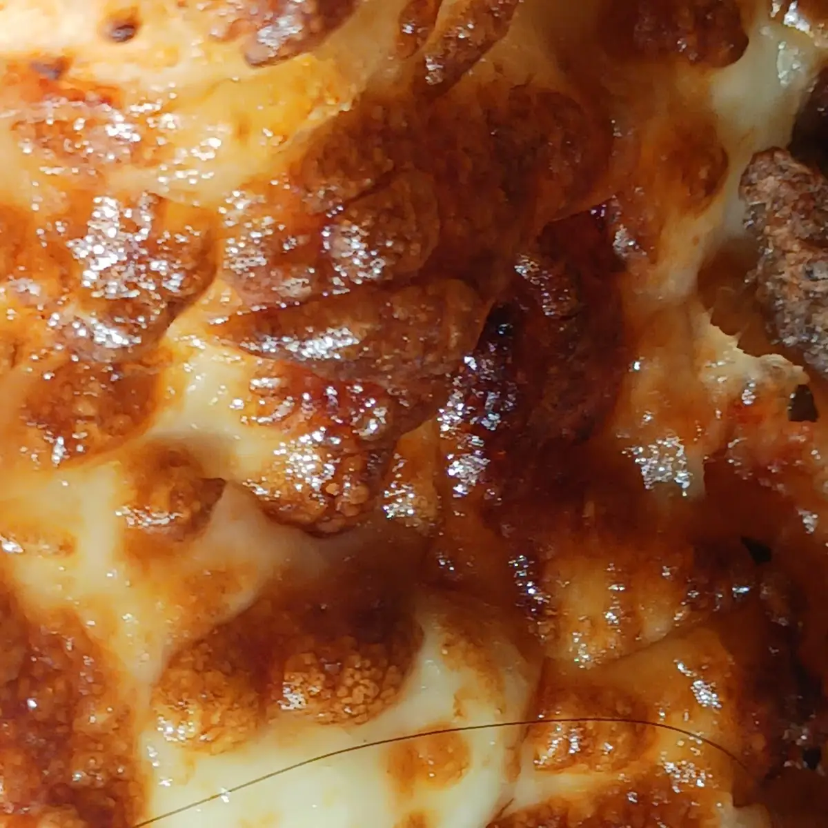 Hair in Pizza