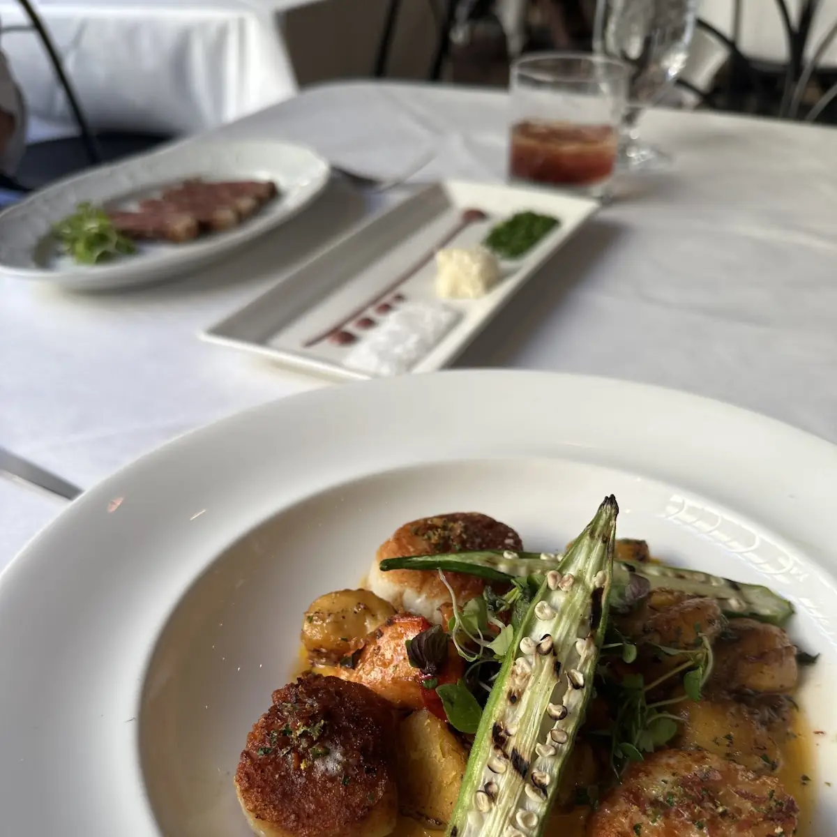 Pan Seared Diver Scallops