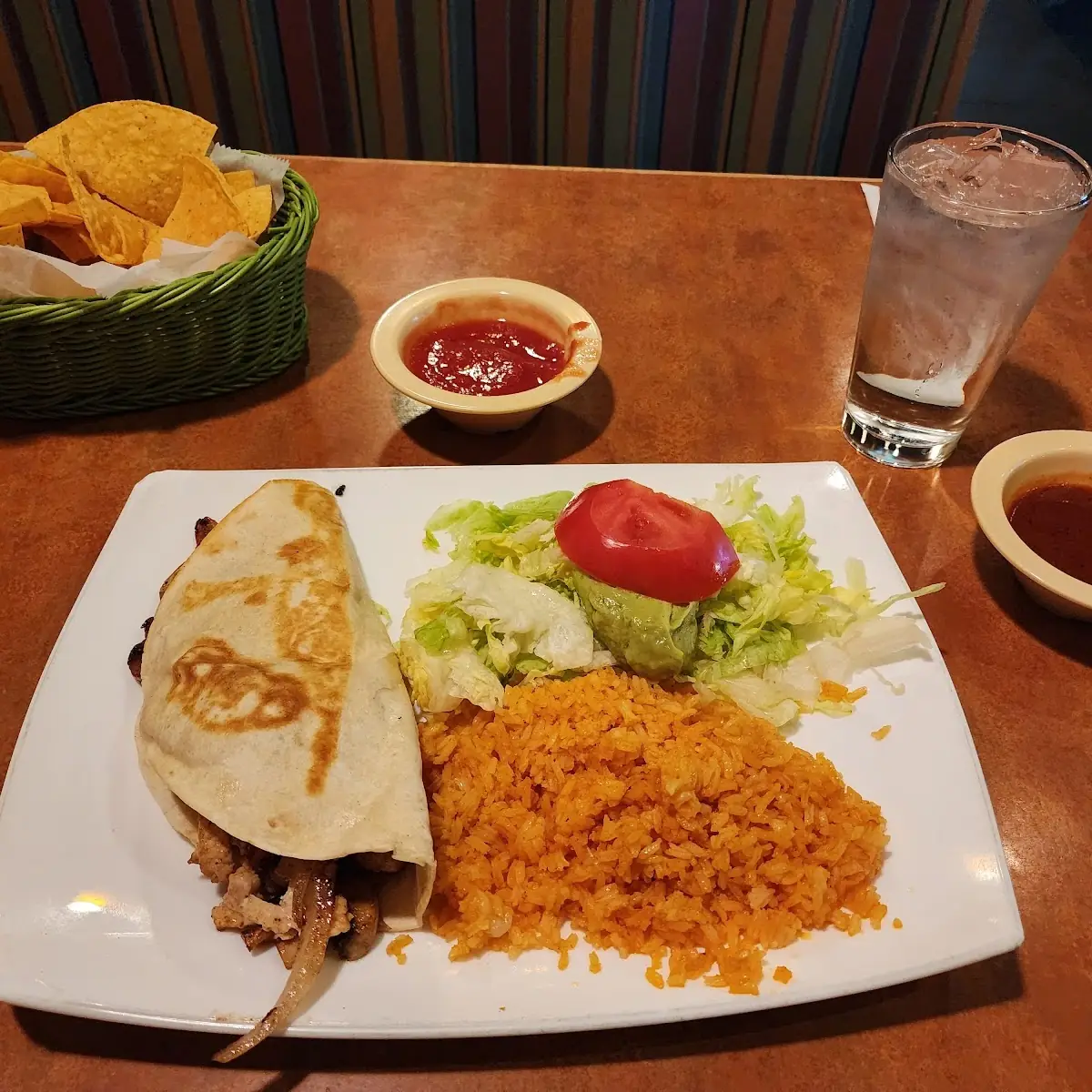 Grill Chicken Quesadilla