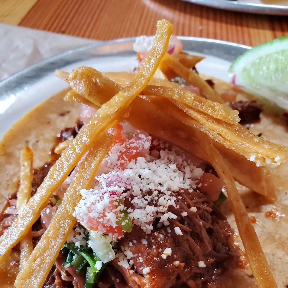 Pulled Beef Brisket Taco