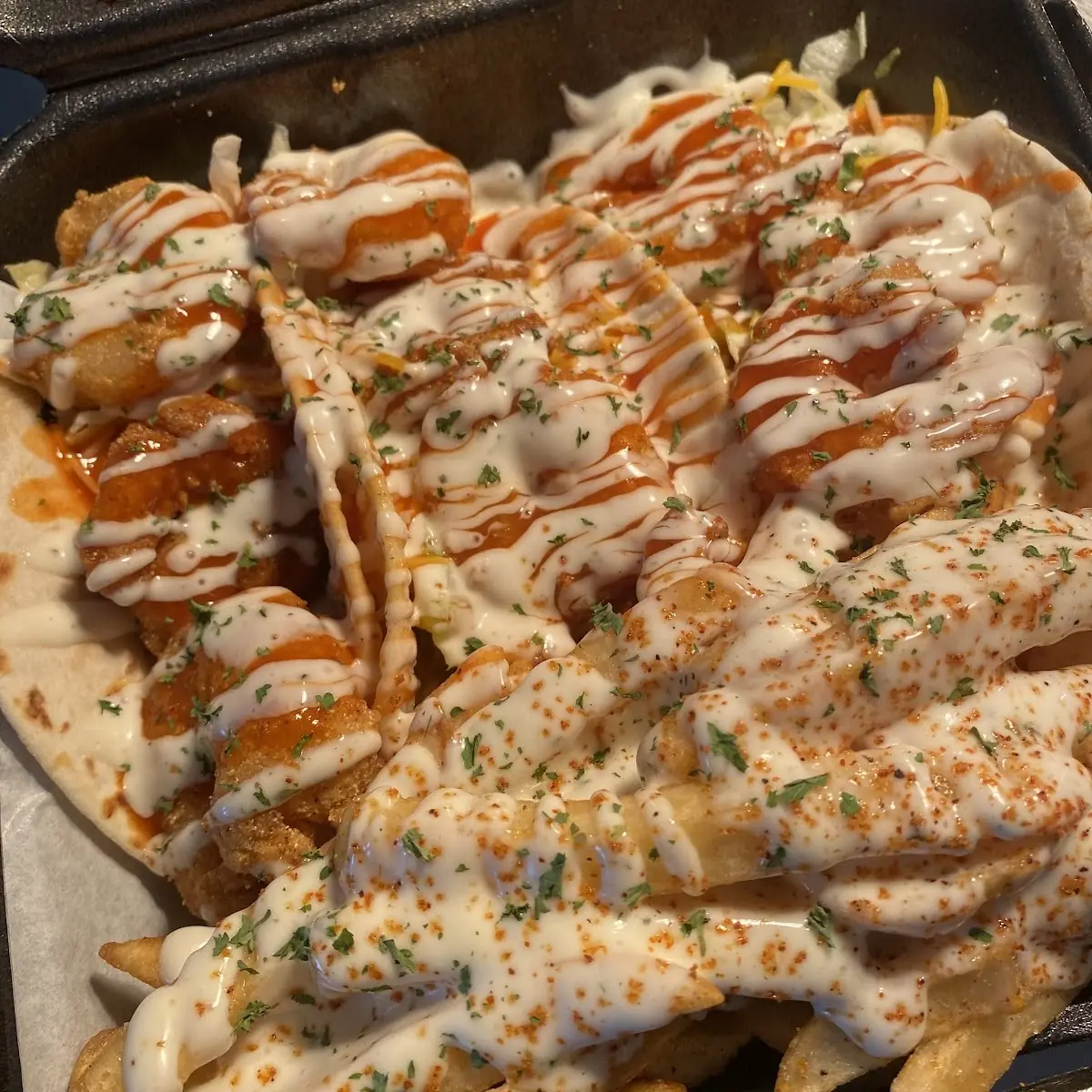 Garlic Parmesan Ranch Fries