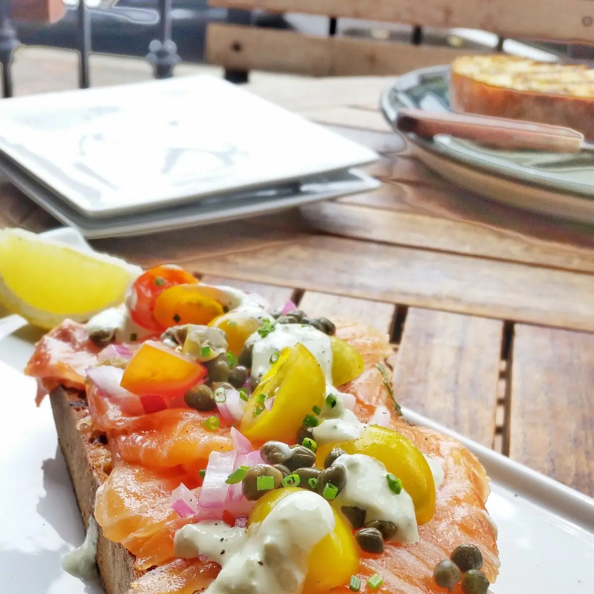 Smoked Salmon Toast