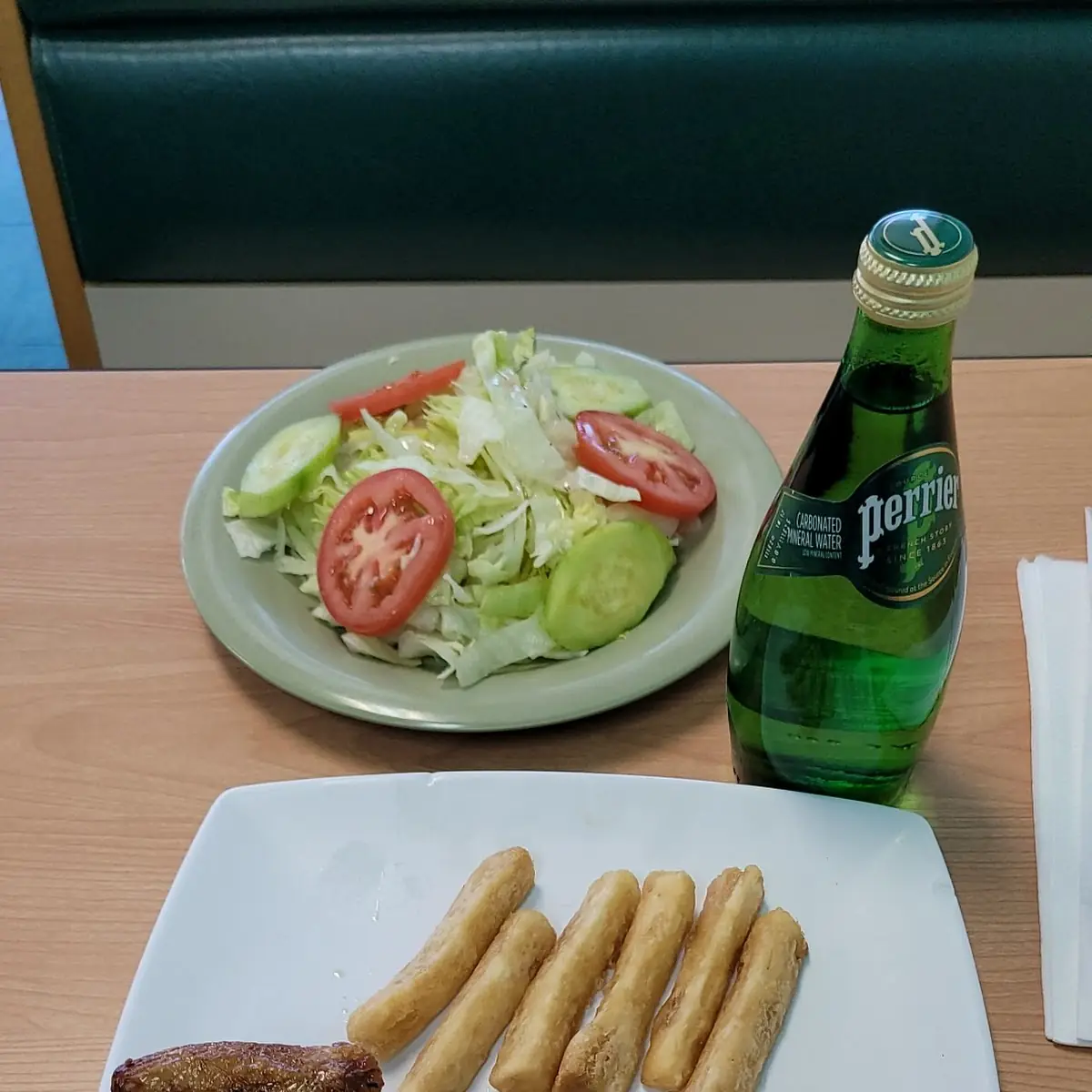 Half Roasted Chicken Yuca and Salad