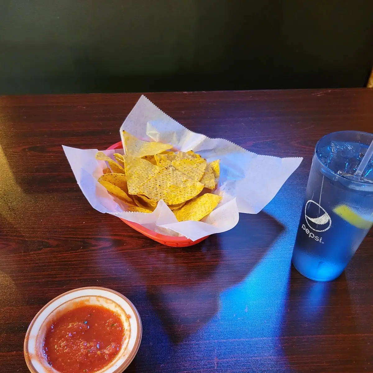Chips and Salsa Verde