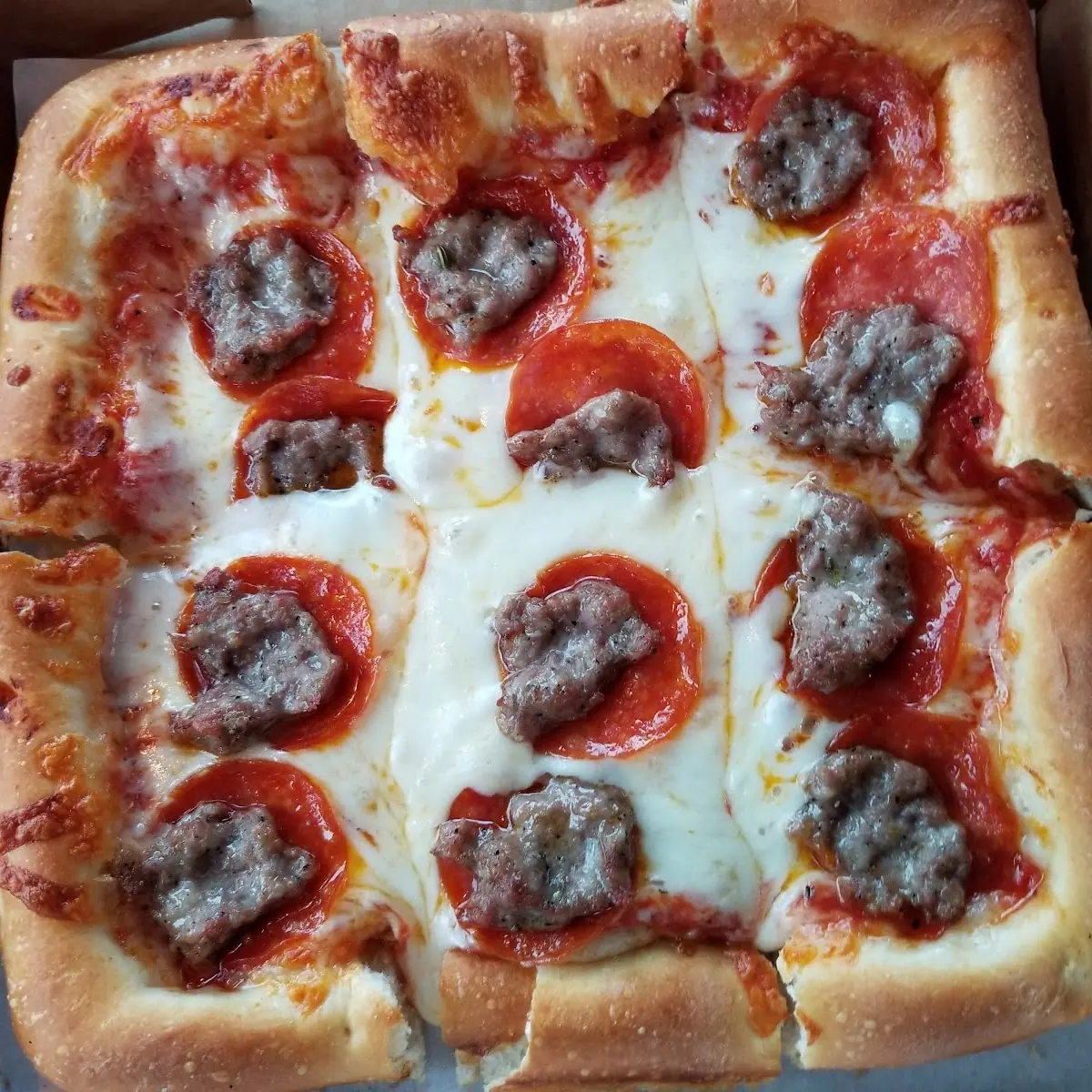 Sausage Pizza