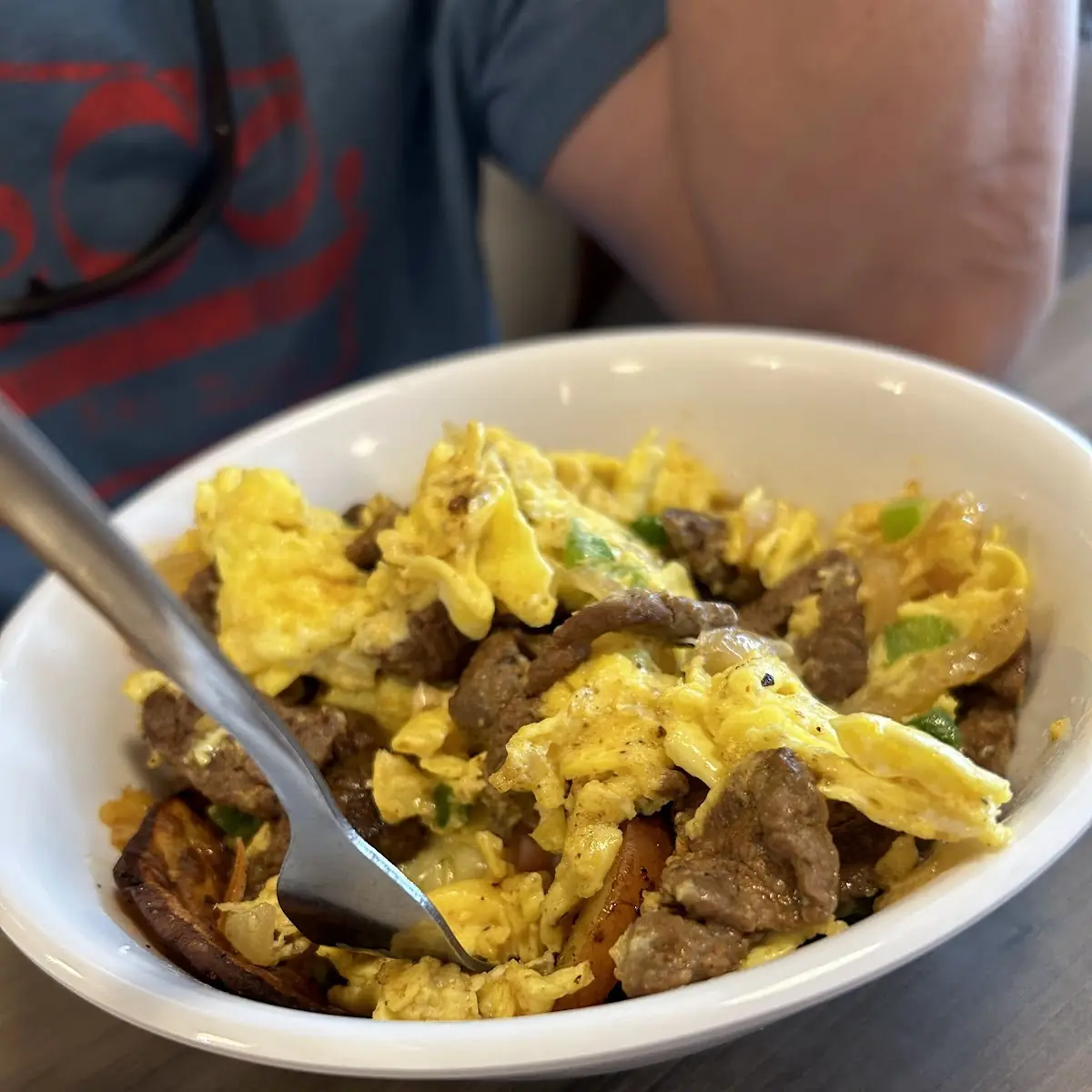 Steak & Eggs Bowl Add Jalepeños