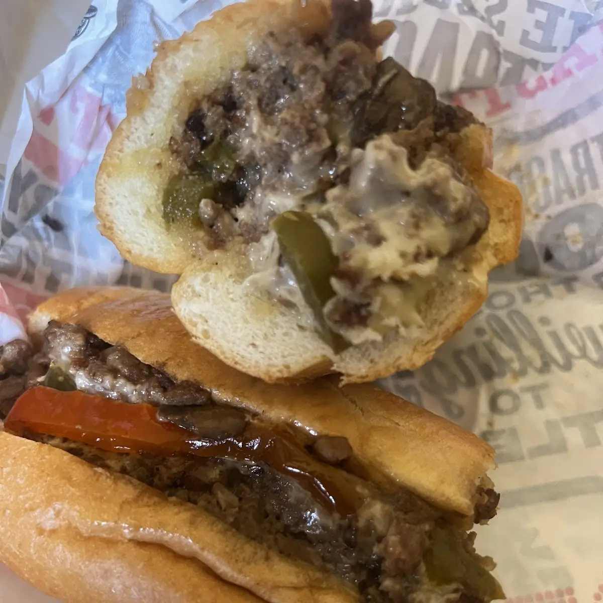 Impossible Philly Cheesesteak with Sweet Peppers