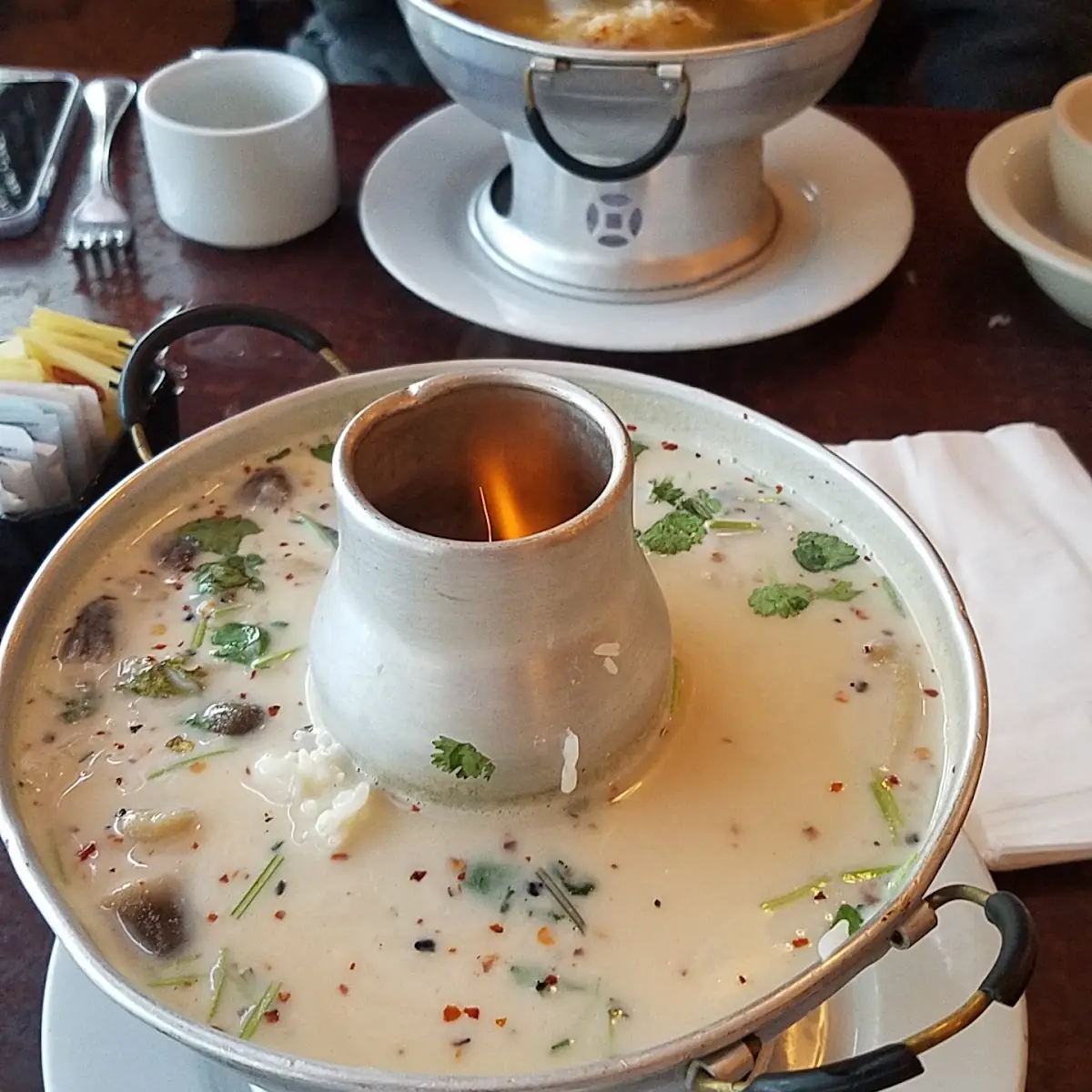 Tom Kha Soup with Chicken