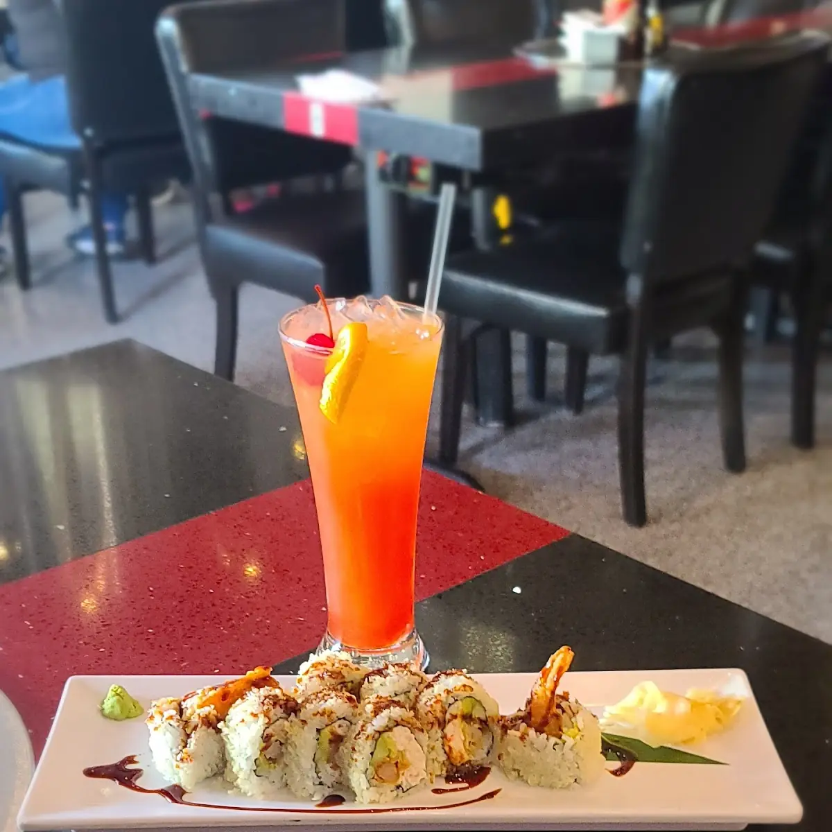 9 Crunchy Roll with a Bahama Mama