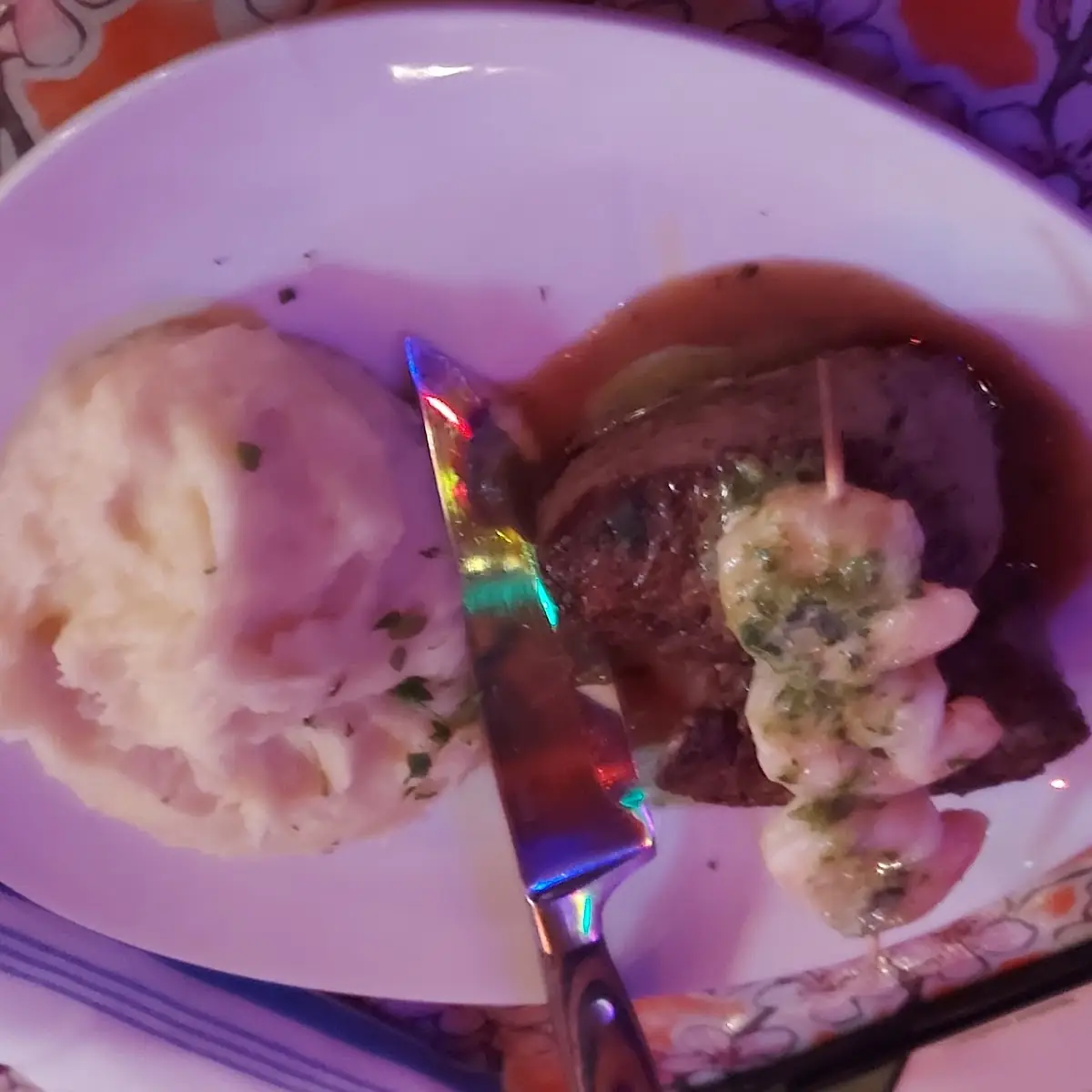 Filet Mignon and Mashed Potatoes