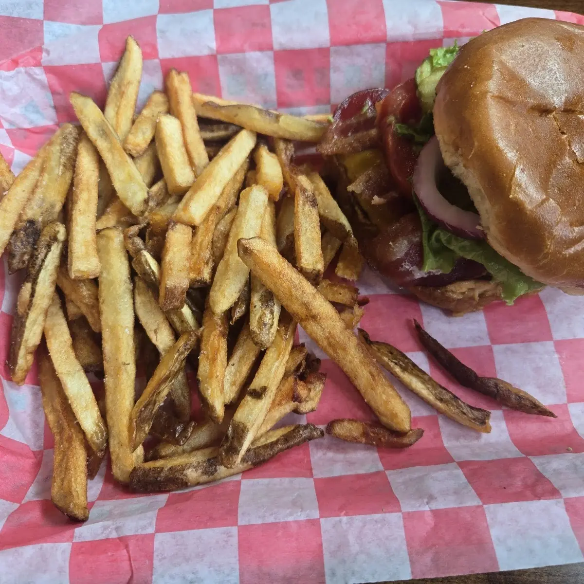 Cheeseburger Basket