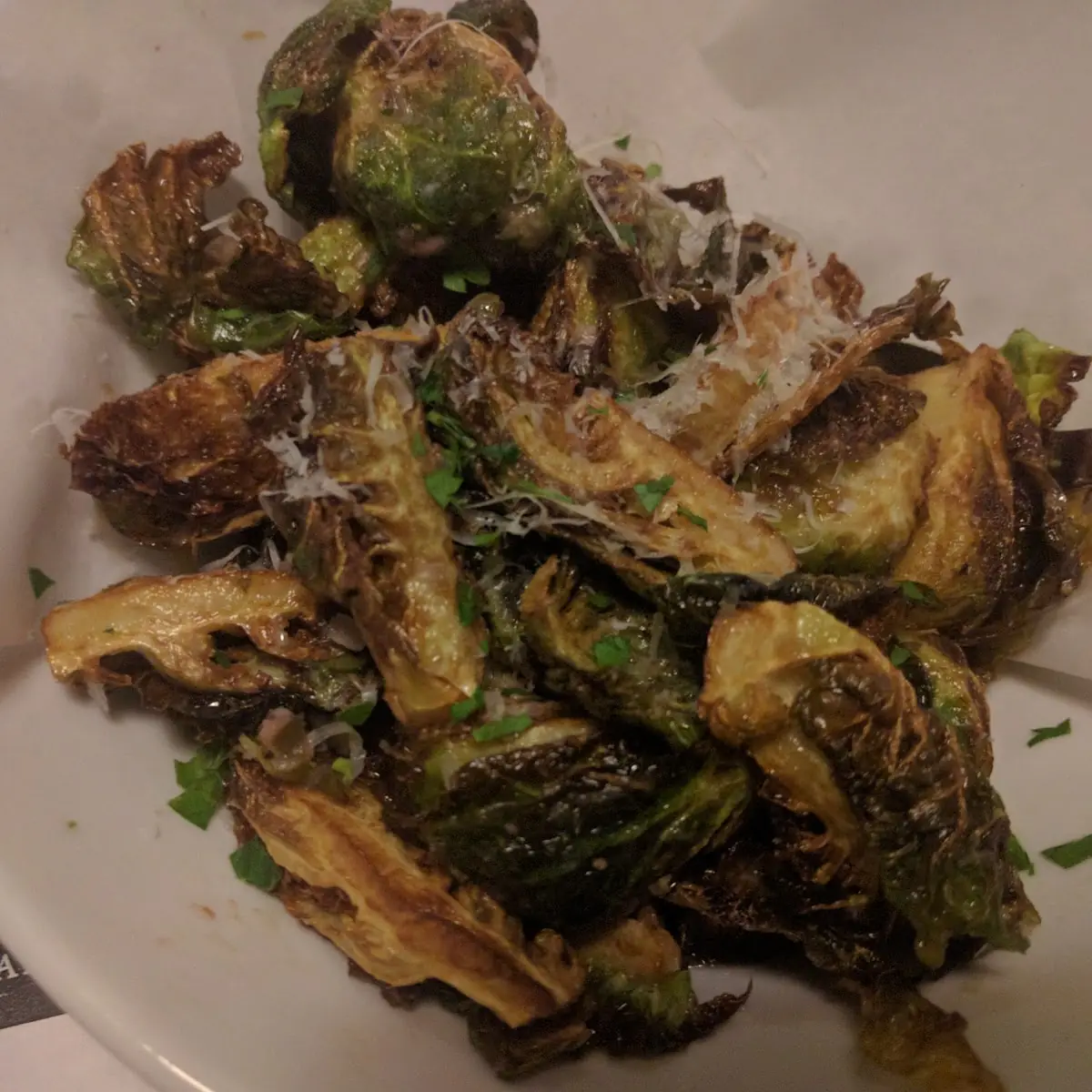 Fried Brussels Sprouts