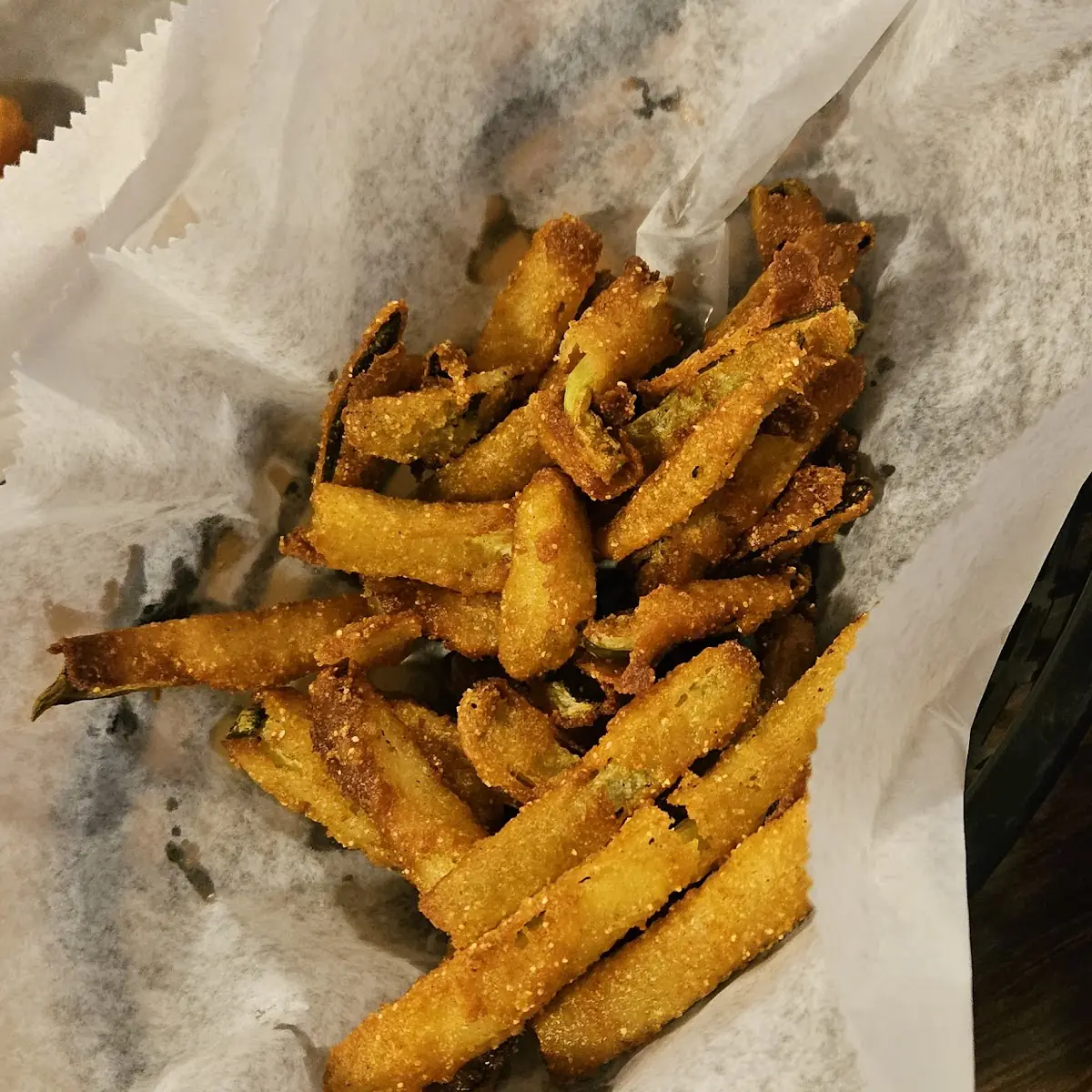 Spicy Pickle Fries