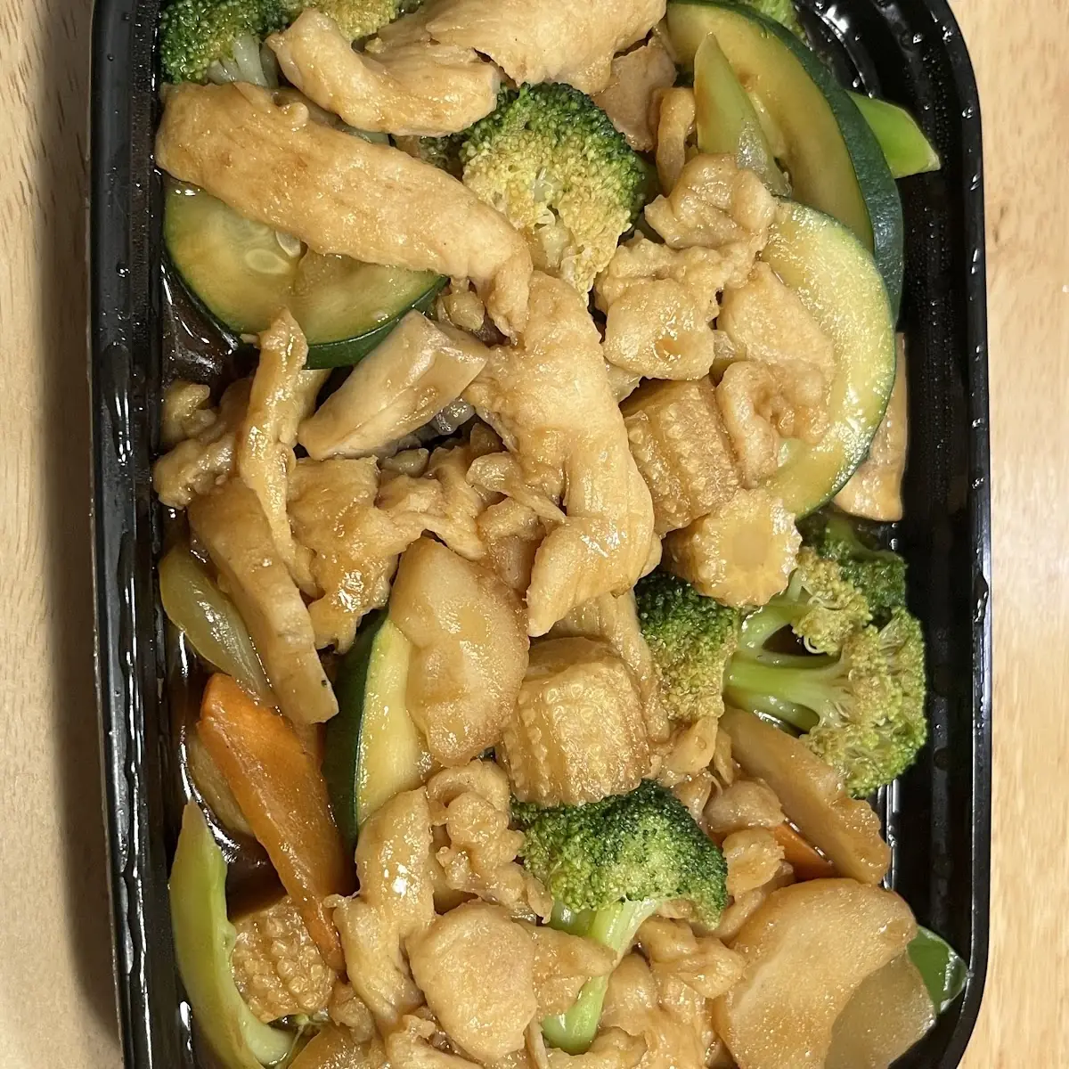 Steamed Chicken with Broccoli