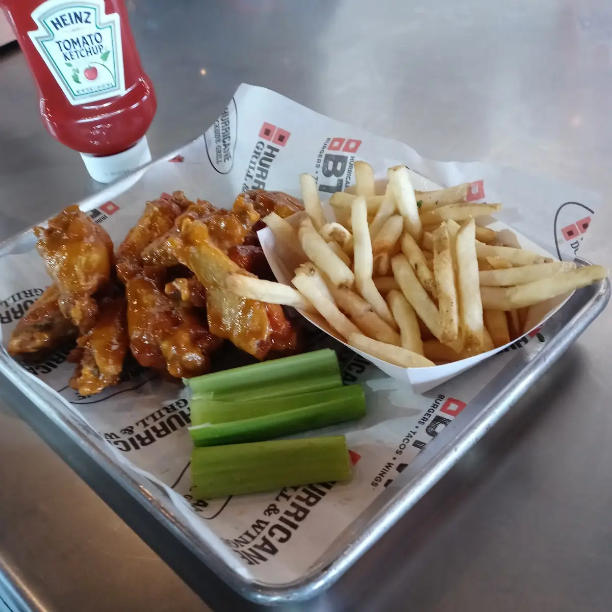 Gold Rush Sauce Wings