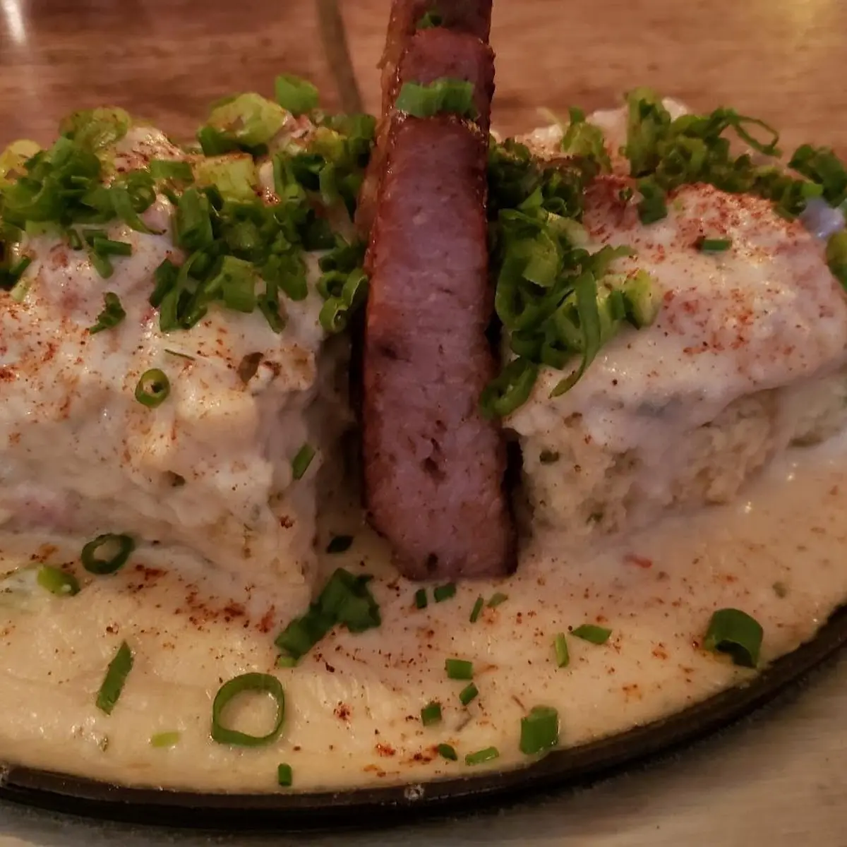 Biscuits & Gravy with Thick Cut Bacon
