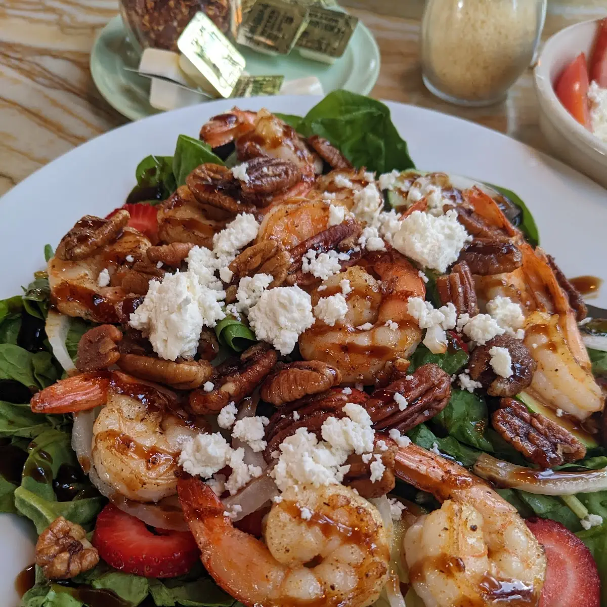 Shrimp Caprese Salad