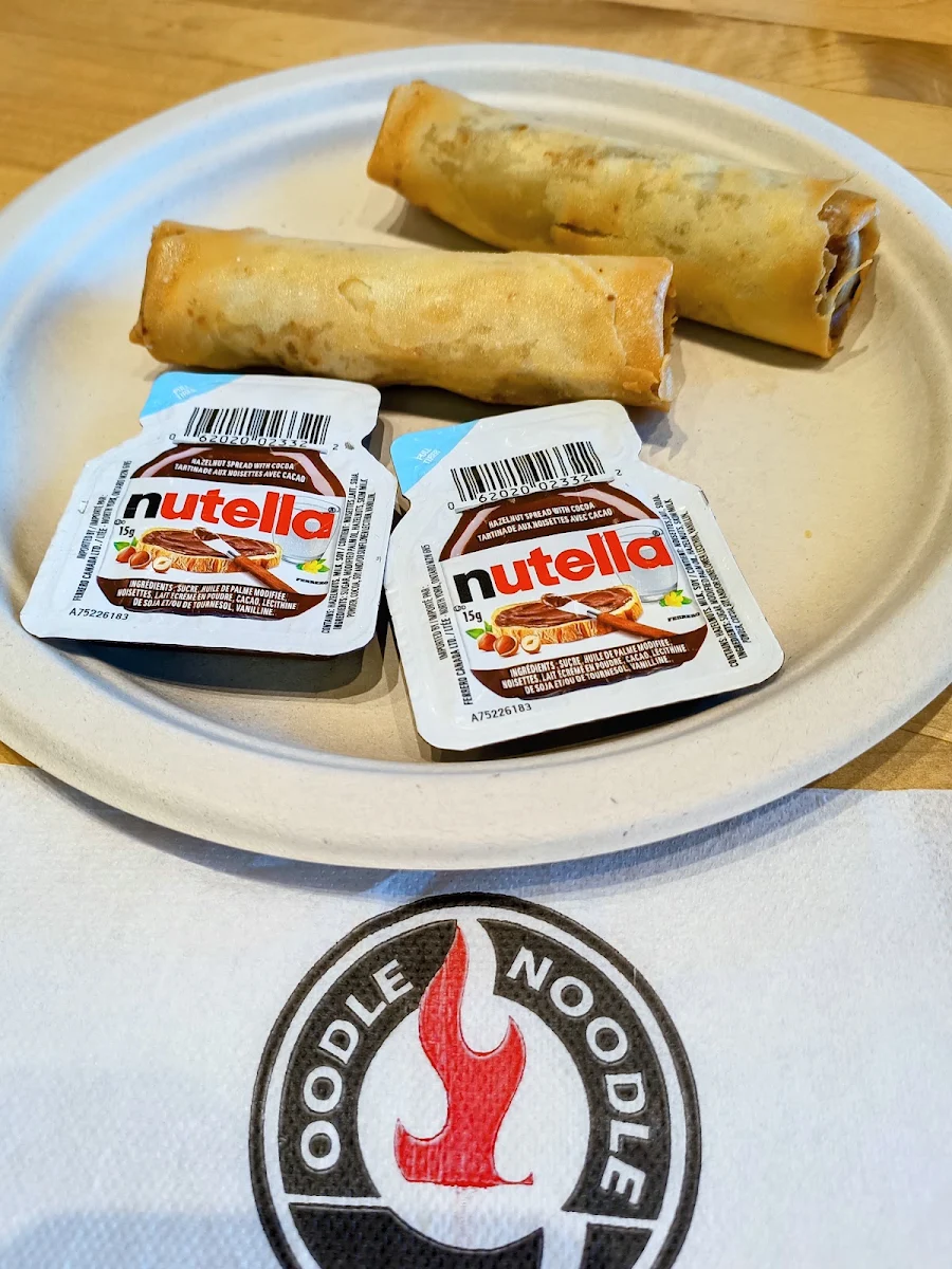 Banana Spring Rolls