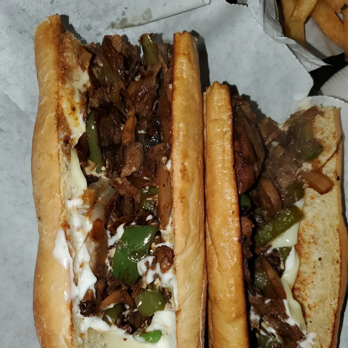 Beef Philly Steak Sandwich