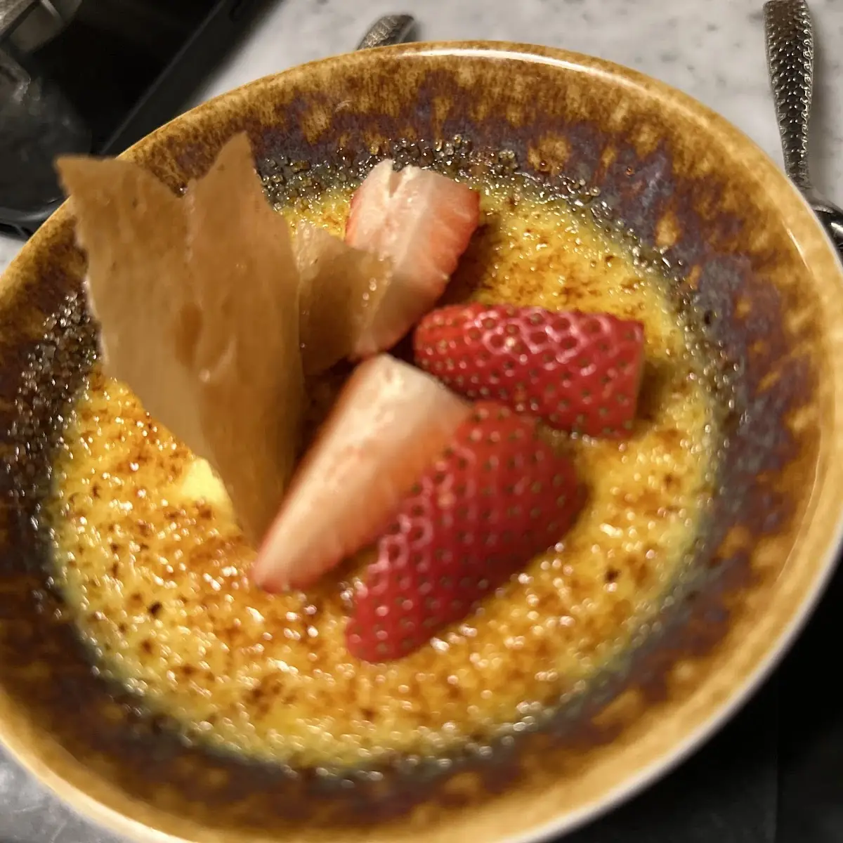 Seasonal Crème Brulee