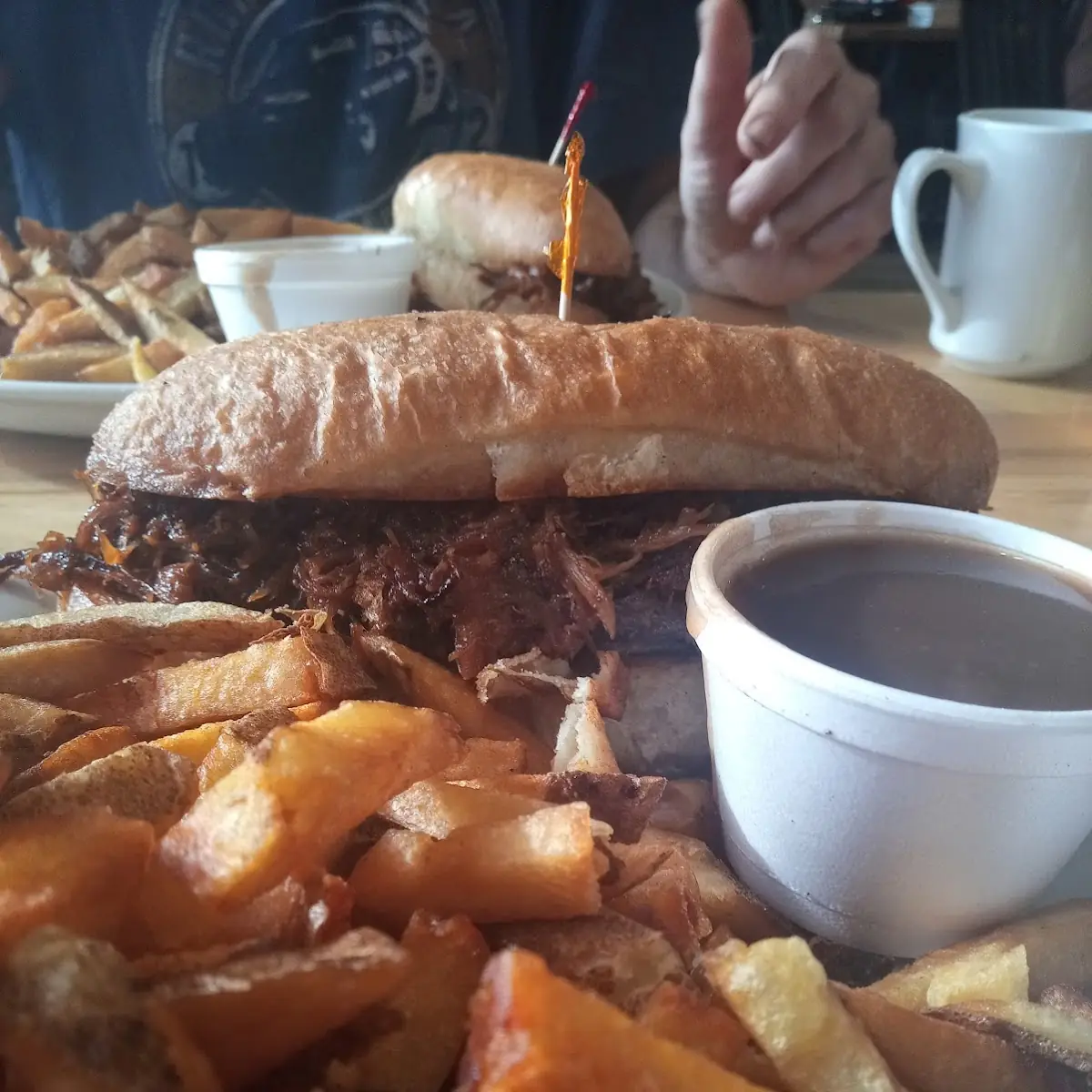 Porketta Sandwich N Fries
